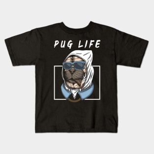 Pug life Kids T-Shirt